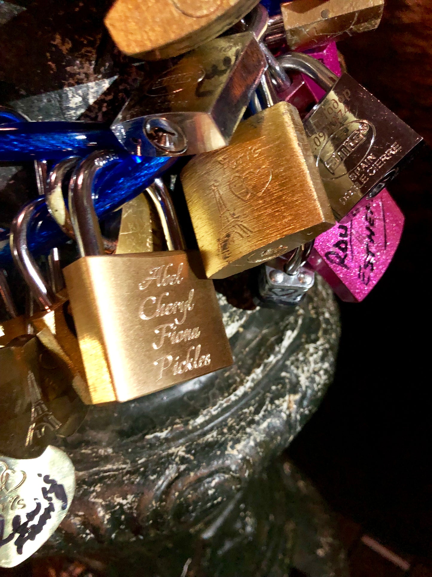 Custom Engraved Love Locks